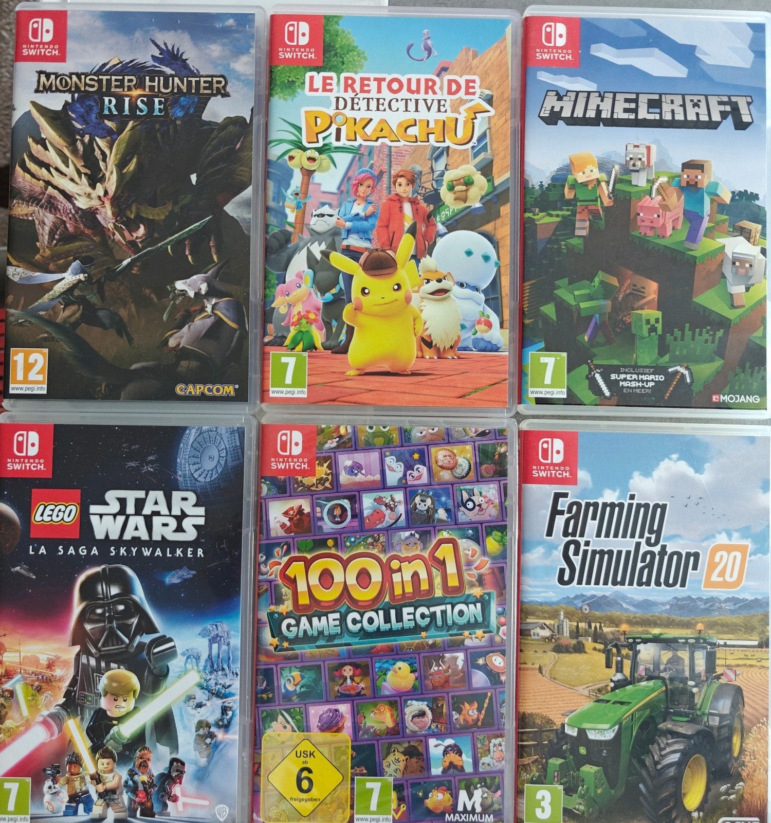 Nintendo Switch Games - Diverse Collectie, 3 spelers of meer, Ophalen, Zo goed als nieuw, Vanaf 3 jaar