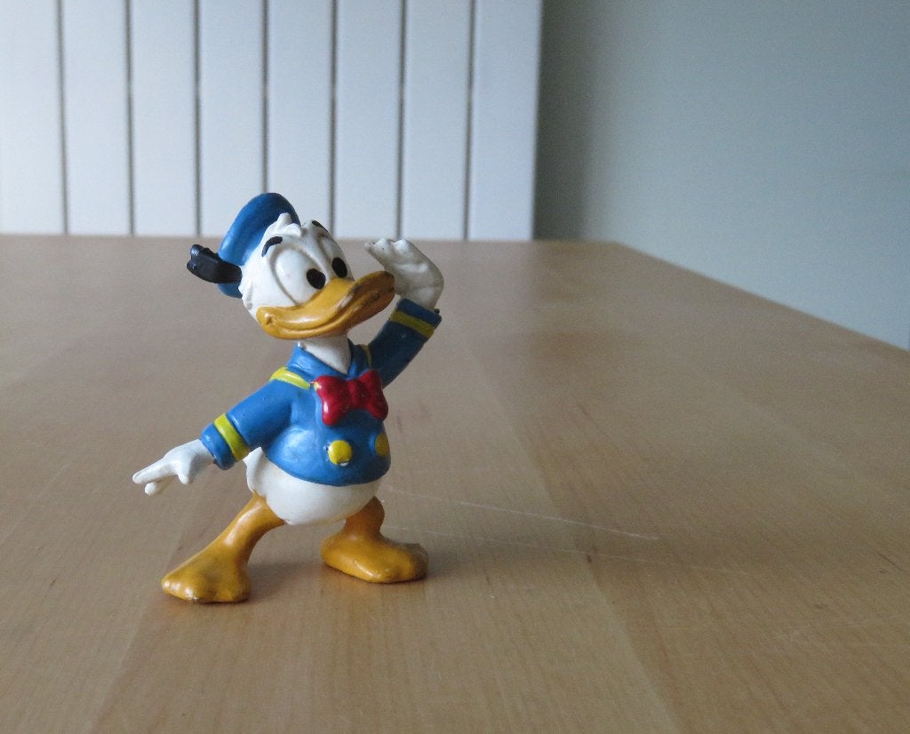 Donald Duck - Bully, Verzamelen, Disney, Ophalen, Donald Duck, Gebruikt, Beeldje of Figuurtje