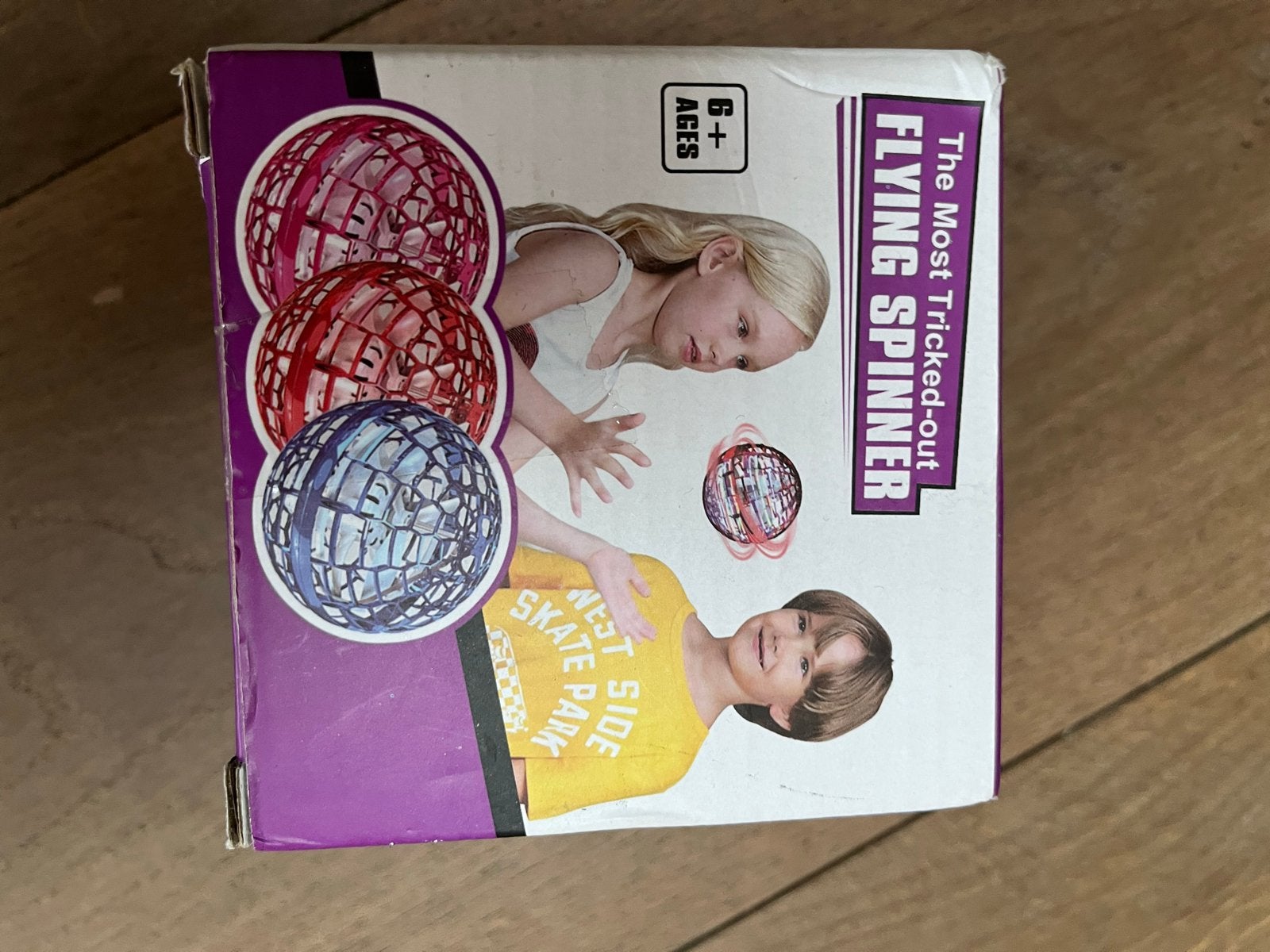 Flynova Pro Vliegende Spinner met RGB LED Licht, Ophalen of Verzenden, Zo goed als nieuw