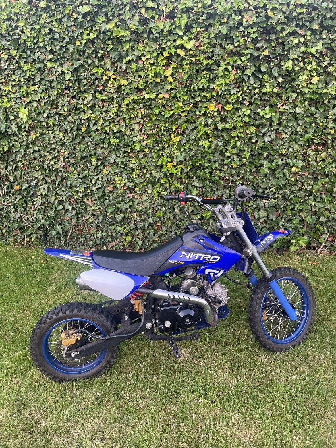 125 cc crosser met electric start, Ophalen, 125 cc, Schijfrem, Pitbike