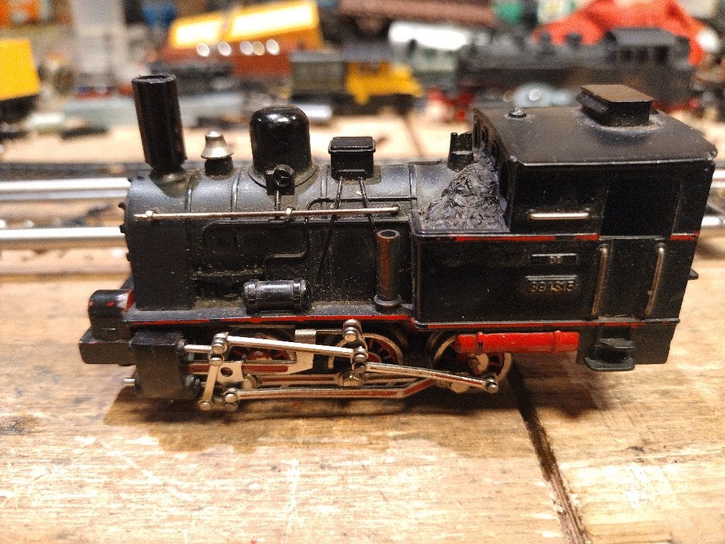Fleischmann tender locomotief, Gebruikt, Fleischmann, Ophalen of Verzenden, Analoog