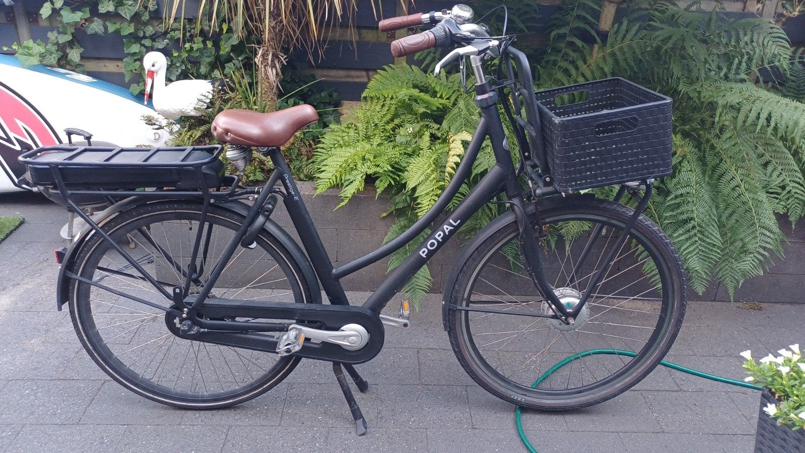 Popal Daily Dutch Prestige-E N3 E-bike - Goede accu en motor, Gebruikt, 59 cm of meer, 30 tot 50 km per accu, Ophalen