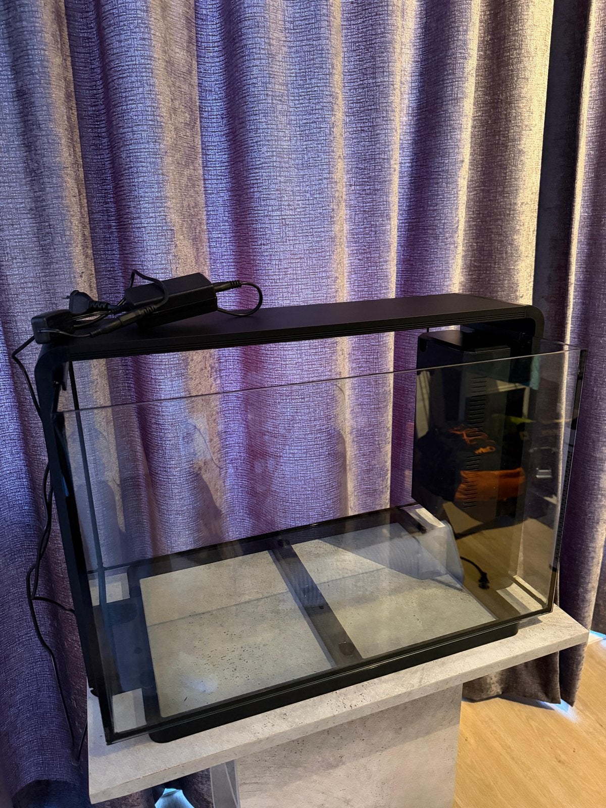 Superfish Home Aquarium 65L + Standaard + Accessoires, Ophalen, Nieuw, Leeg aquarium