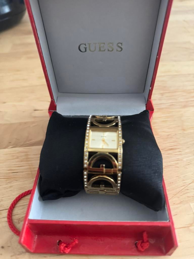 Guess horloge, Ophalen, Zo goed als nieuw, Staal, Guess