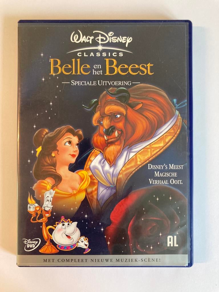 Belle en het Beest, 1991 / DVD / Speciale uitvoering /Disney, Tekenfilm, Ophalen of Verzenden, Zo goed als nieuw, Alle leeftijden
