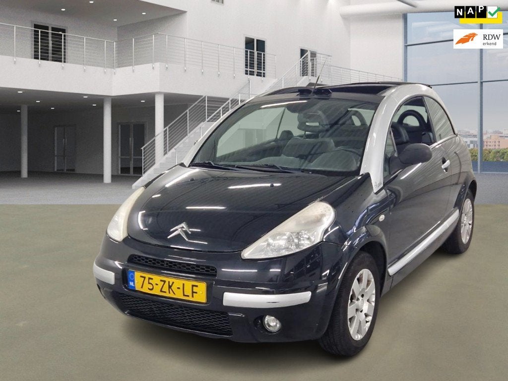 Citroen C3 Pluriel 1.4i AIRCO ELEK.PAKKET SCHUIFDAK, Dealer onderhouden, 15 km/l, 4 stoelen, Origineel Nederlands