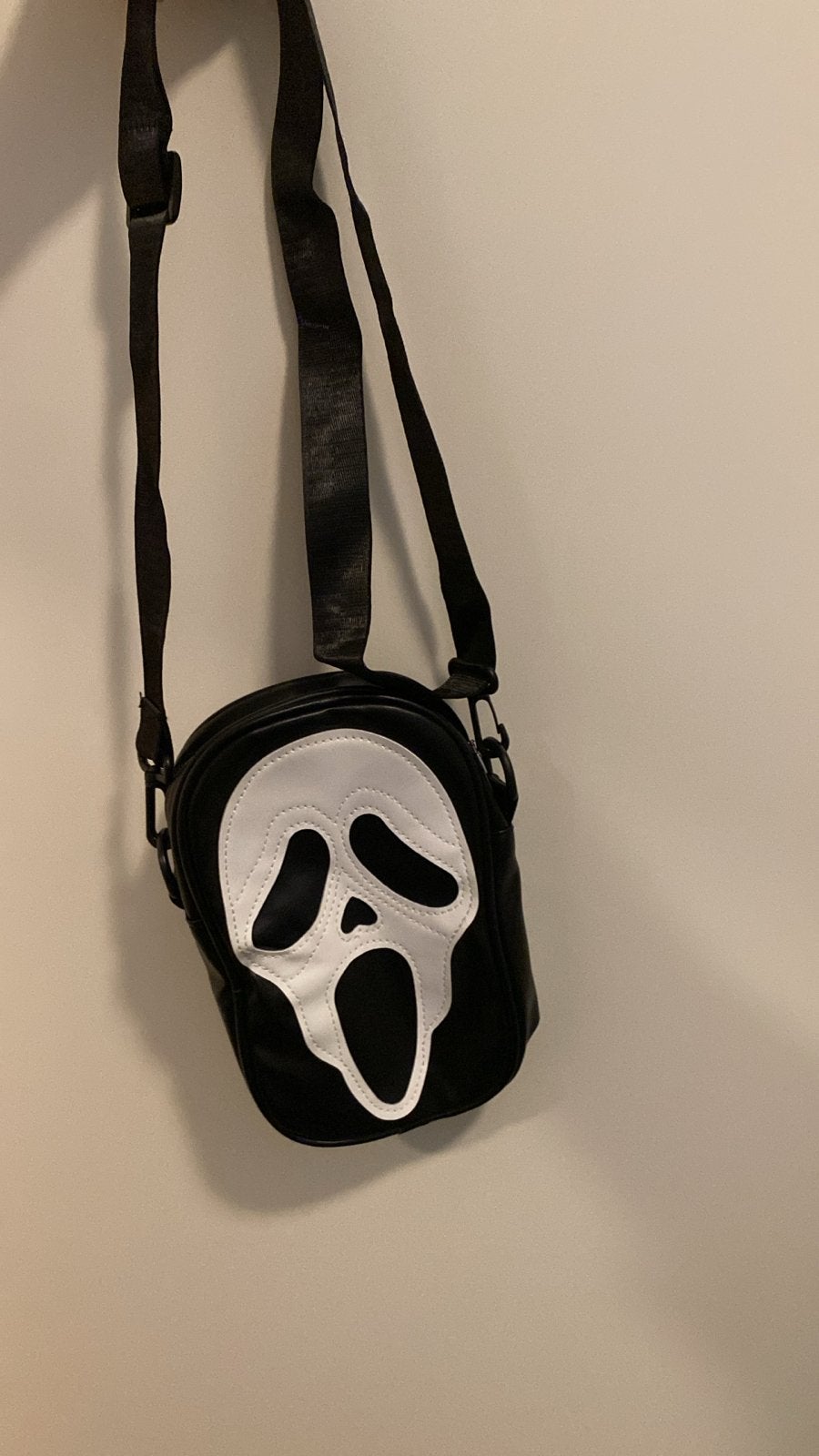 Scream Ghostface schoudertasje - Zwart/Wit, Ophalen of Verzenden, Nieuw, Zwart, Schoudertasje