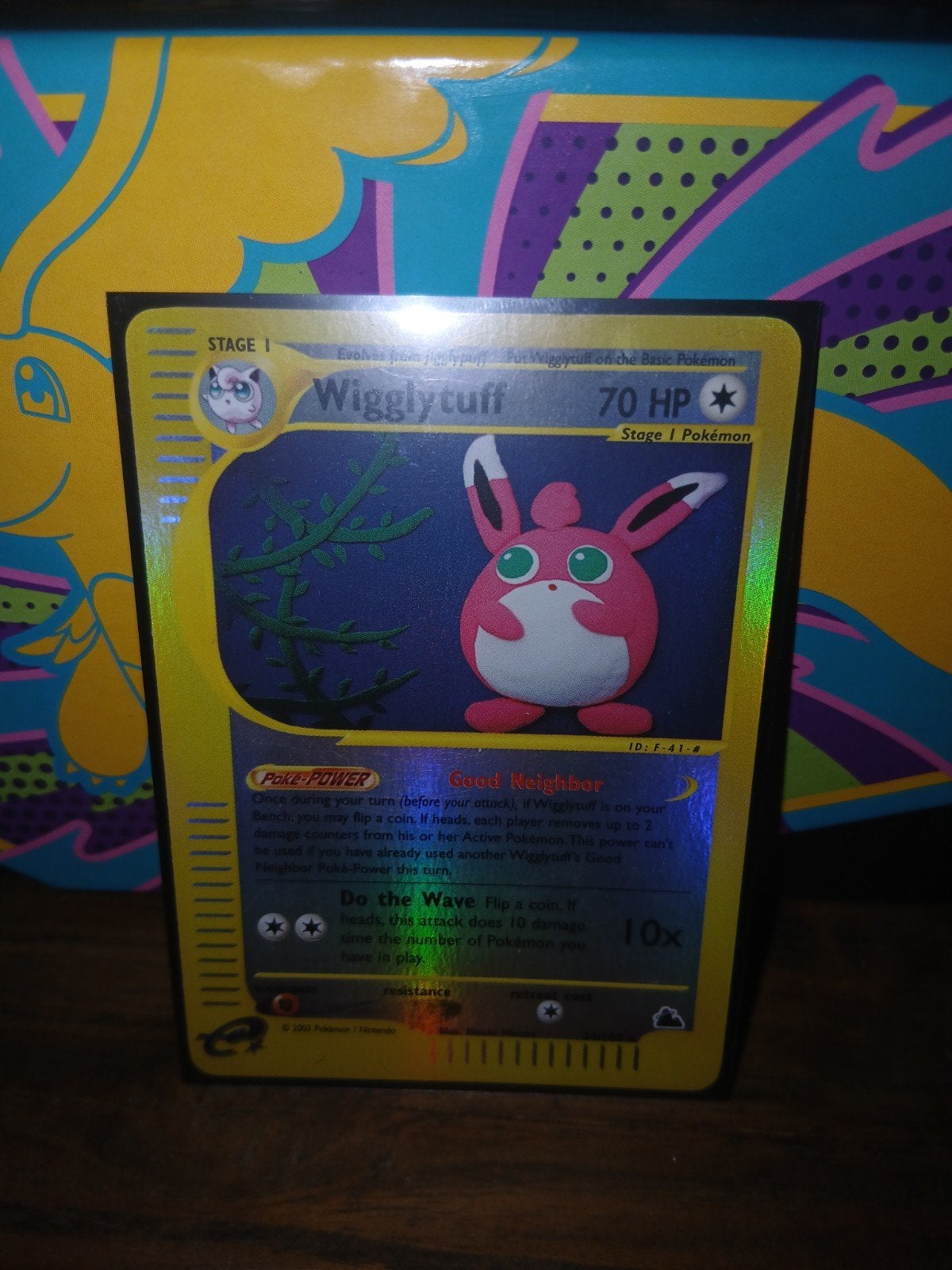Wigglytuff 34/144 NM Reverse Holo, Ophalen of Verzenden, Gebruikt, Losse kaart, Foil