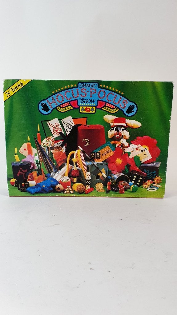 Magic Hocus Pocus Show, vintage Jumbo goocheldoos. 2A13, Antiek en Kunst, Ophalen of Verzenden