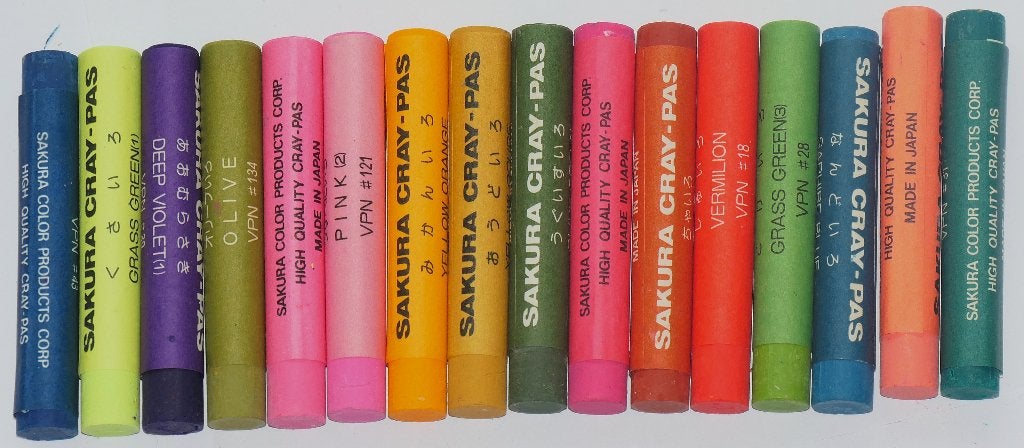 VINTAGE Waskrijt, Ophalen of Verzenden, Nieuw, Potlood of Stift
