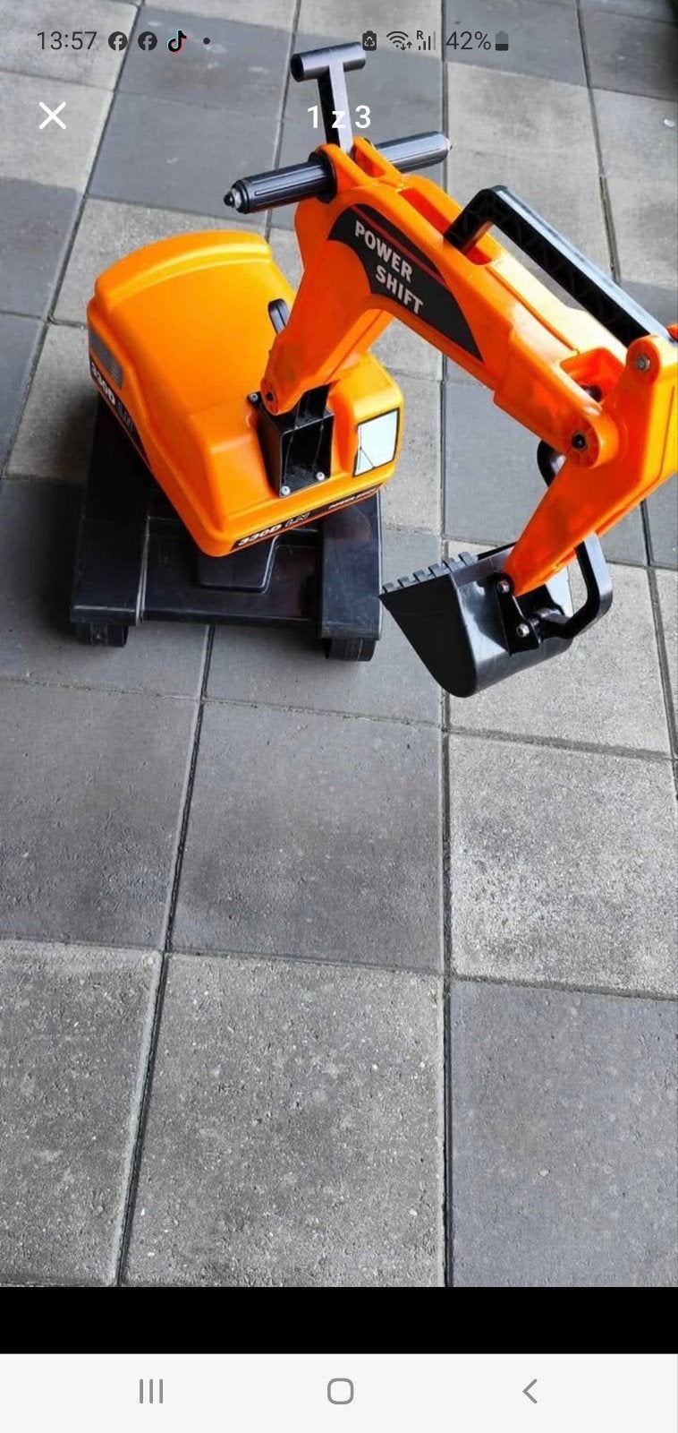 Kinder graafmachine - Power Shift 330D, Ophalen of Verzenden