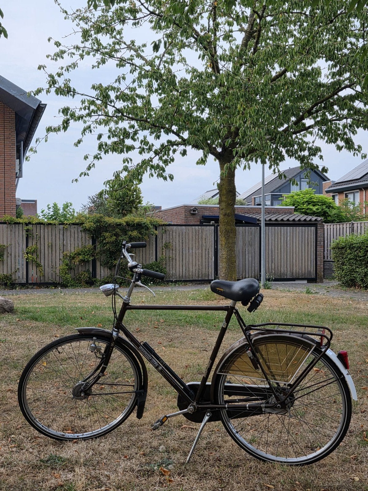 Herenfiets Union (hoog frame), Fietsen en Brommers, Fietsen | Heren | Herenfietsen, Gebruikt, Versnellingen, 57 tot 61 cm, Trommelrem