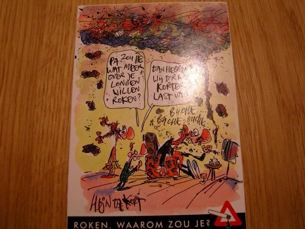 sticker strip ROKEN waarom zou je ?, Ophalen, Zo goed als nieuw
