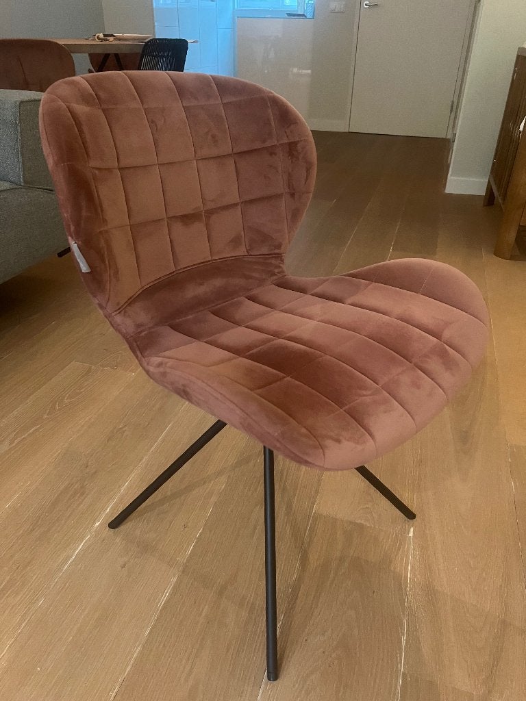Zuiver OMG stoelen - oud roze, Huis en Inrichting, Ophalen, Zo goed als nieuw, Overige kleuren, Vier