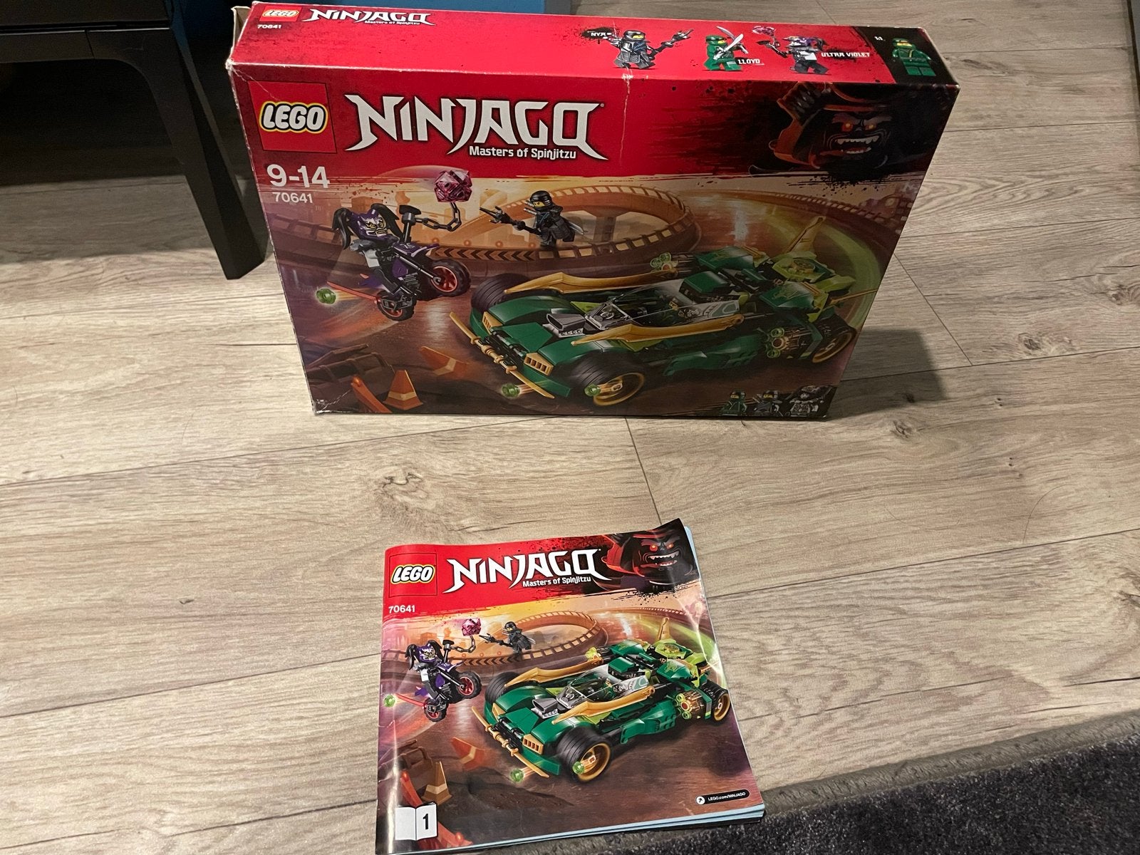 Lego Ninjago 70641 incompleet met doos, boekje + extra Kai