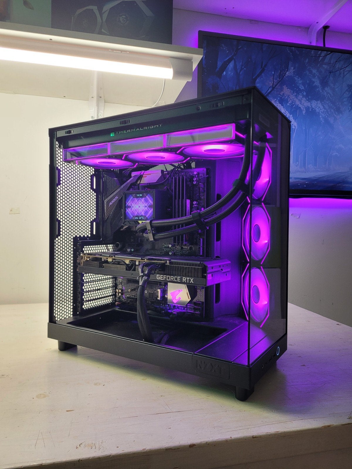 GAME PC/RTX 3080/RYZEN 9 5900X/32GB/1TB M.2/SCREEN/NZXT H6/, Computers en Software, 32 GB, Custom Build, Ophalen of Verzenden