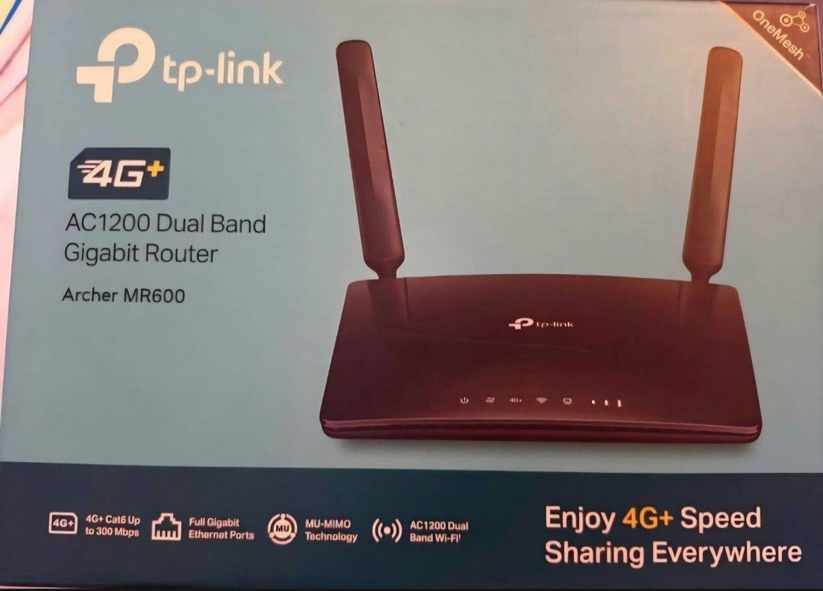 TP-Link Archer MR600 4G+ AC1200 Dual Band Gigabit Router, Ophalen