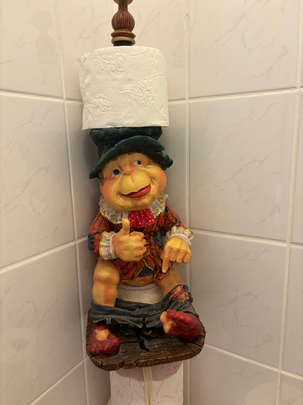 Efteling Laaf Toiletrolhouder - Zeldzaam Verzamelitem, Verzamelen, Ophalen of Verzenden, Gebruikt, Gebruiksvoorwerp