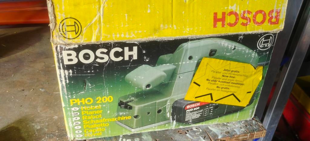 Bosch PHO 200 Schaafmachine - Zo goed als nieuw, Ophalen of Verzenden, Zo goed als nieuw, Elektrisch