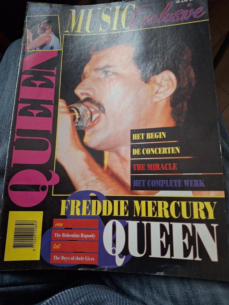 Music exclusieve freddie mercury, Ophalen of Verzenden