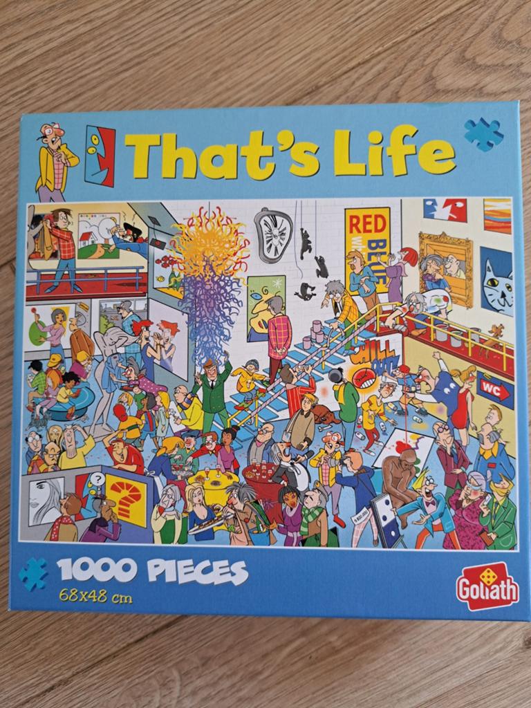 That's Life Puzzel ( 1000 Stukjes ), Hobby en Vrije tijd, Denksport en Puzzels, Ophalen of Verzenden, 500 t/m 1500 stukjes, Zo goed als nieuw