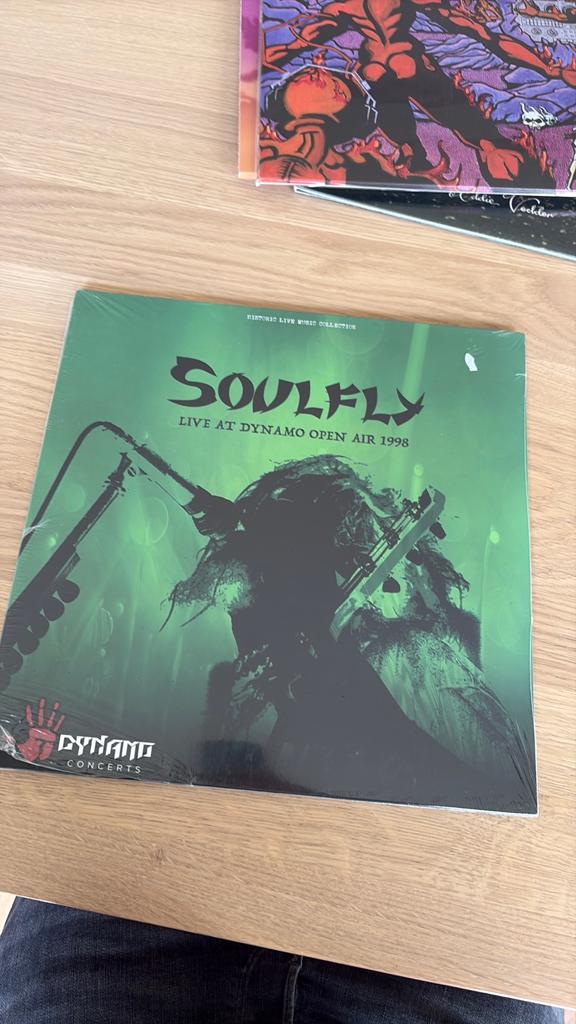 Soulfly - Live at Dynamo open air 1998 lp, Ophalen of Verzenden, Zo goed als nieuw