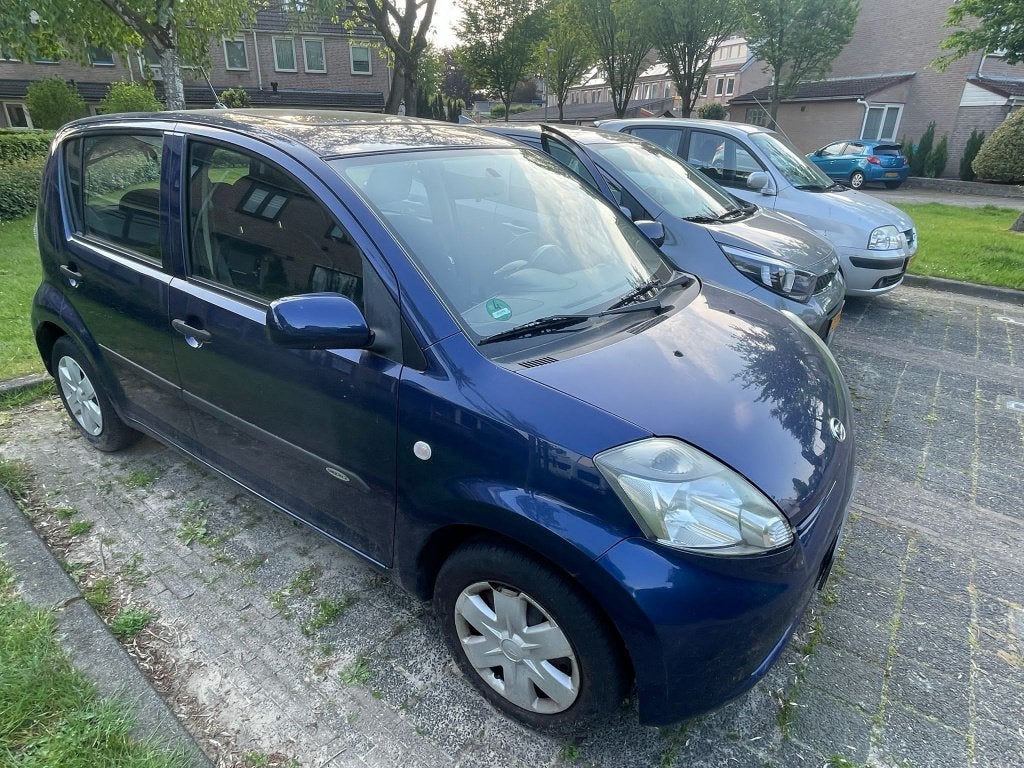 Daihatsu Sirion 1.3 AUT 2006 Blauw, Auto's, Daihatsu, Stof, 4 cilinders, Blauw, 930 kg