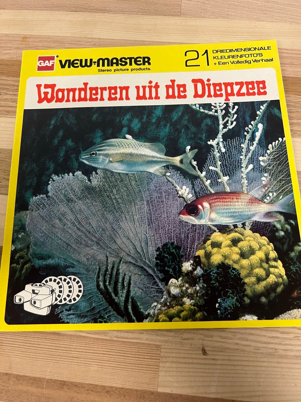 View-Master: Wonderen uit de Diepzee, Ophalen, Gebruikt