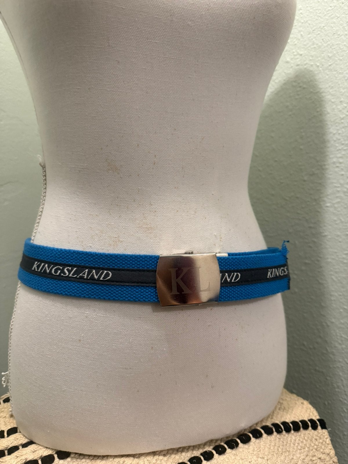 Kingsland riem 85 cm, Ophalen of Verzenden, Zo goed als nieuw, Zwart, 100 cm of meer