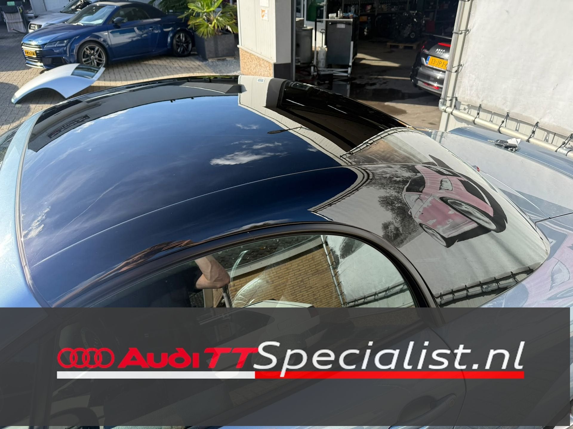 Originele zwarte hardtop Audi TT roadster kleurnummer LY9B, Ophalen, Gebruikt, Audi, -
