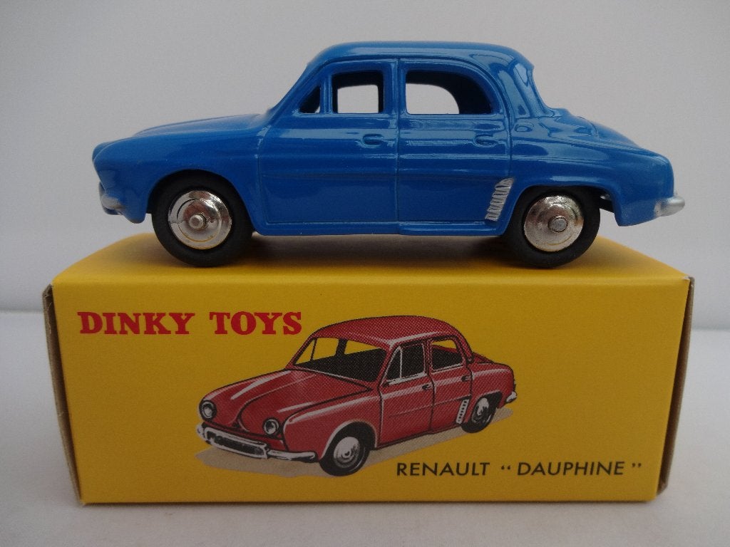 Renault Dauphine blauw nr: 24E van Dinky Toys 1:43 ZELDZAAM, Hobby en Vrije tijd, Modelauto's | 1:43, Ophalen of Verzenden, Nieuw