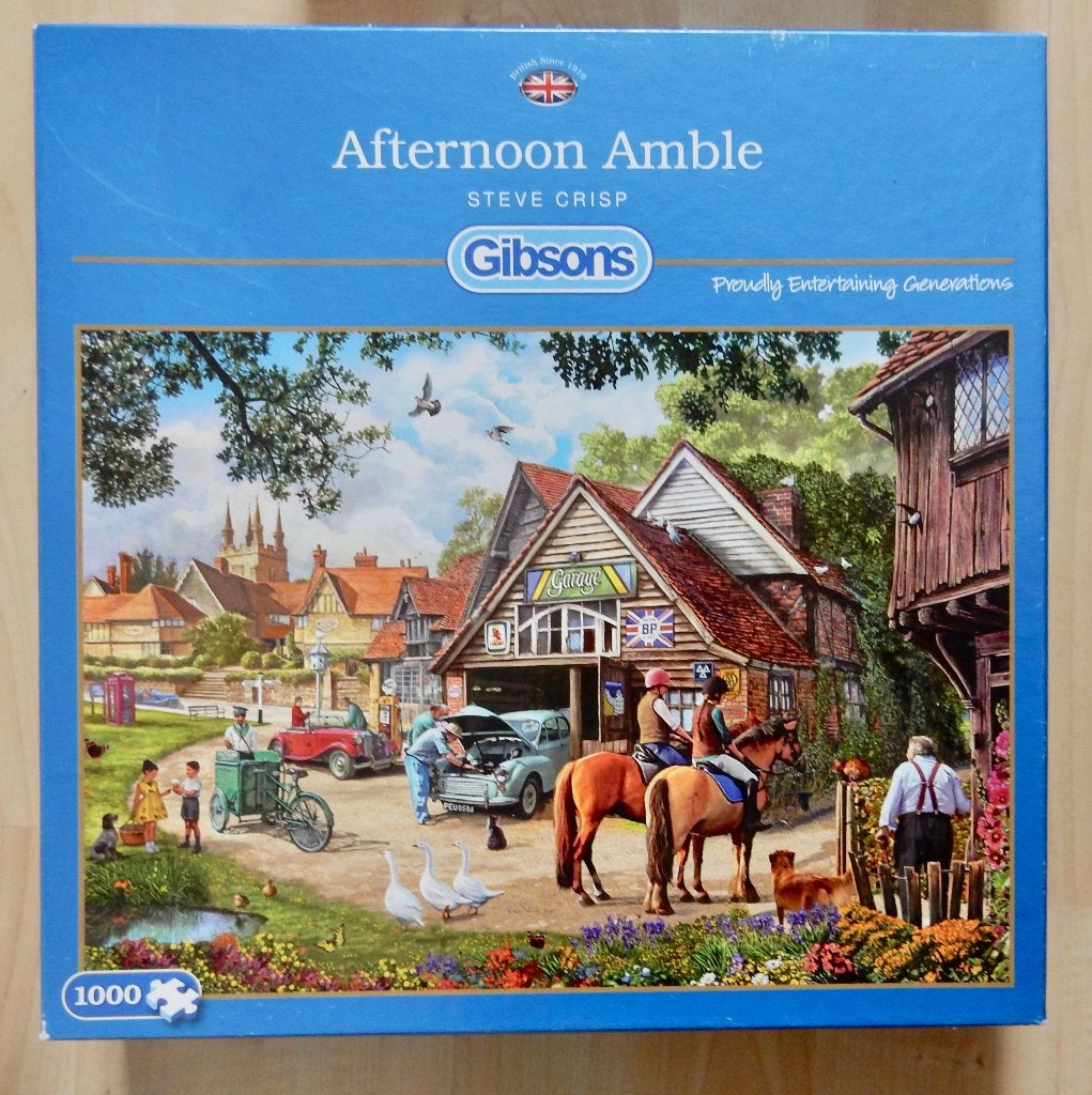 Gibson puzzels, Ophalen, 500 t/m 1500 stukjes, Zo goed als nieuw, Legpuzzel