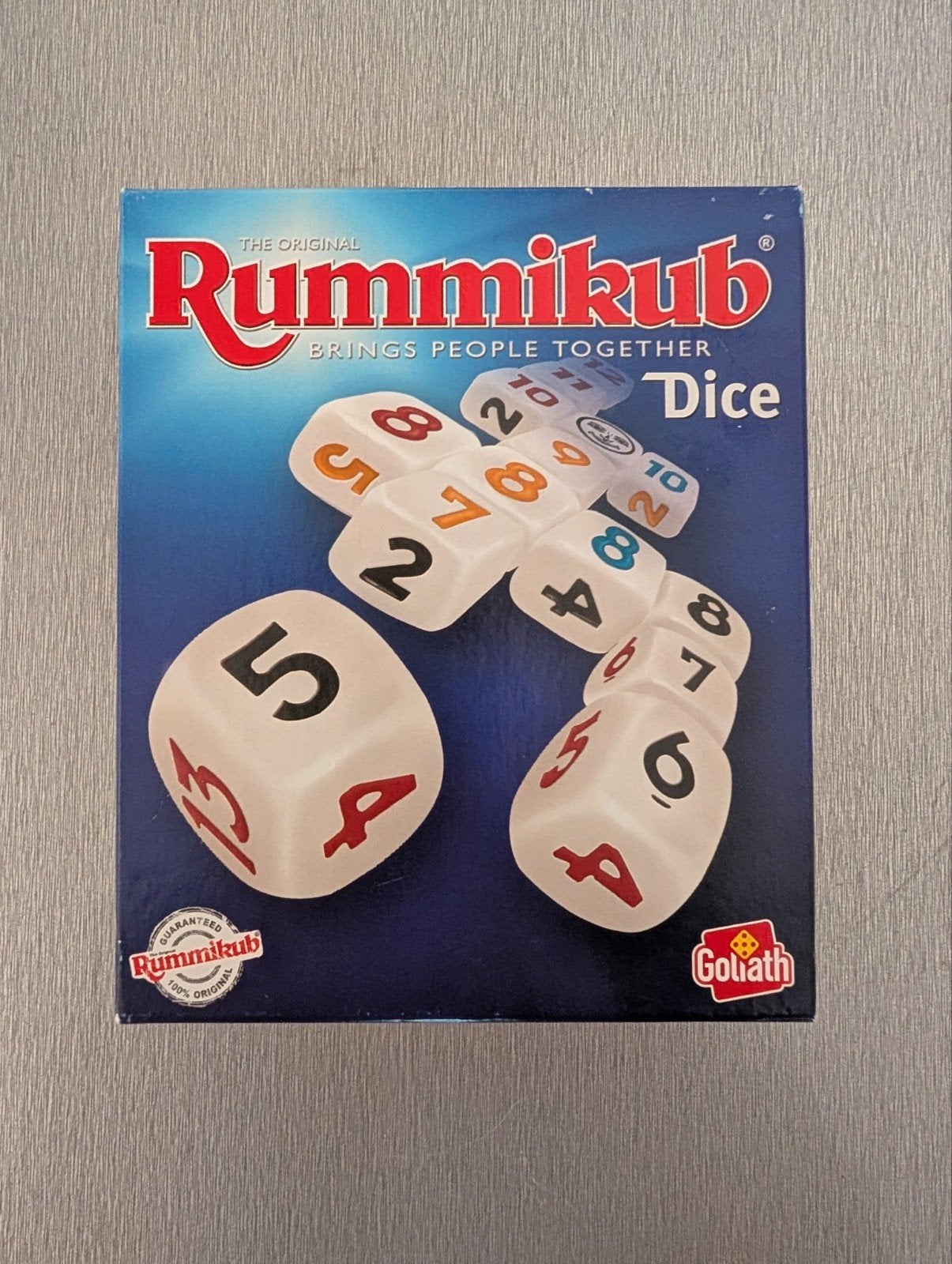 Rummikub Dice - Het originele dobbelspel, Drie of vier spelers, Ophalen of Verzenden, Zo goed als nieuw, Goliath