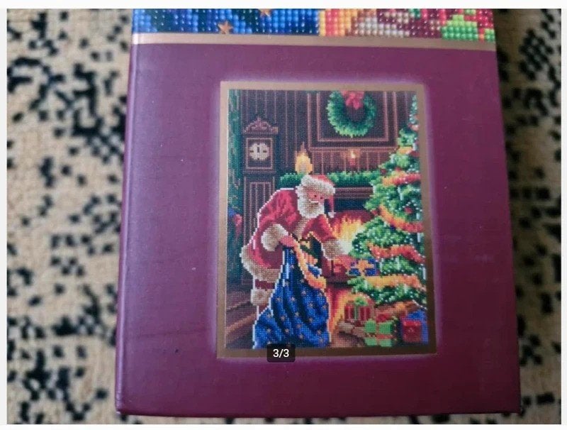 Diamond painting kerst 30x40 h, Onbekend, Nieuw, Onbekend, Ophalen of Verzenden