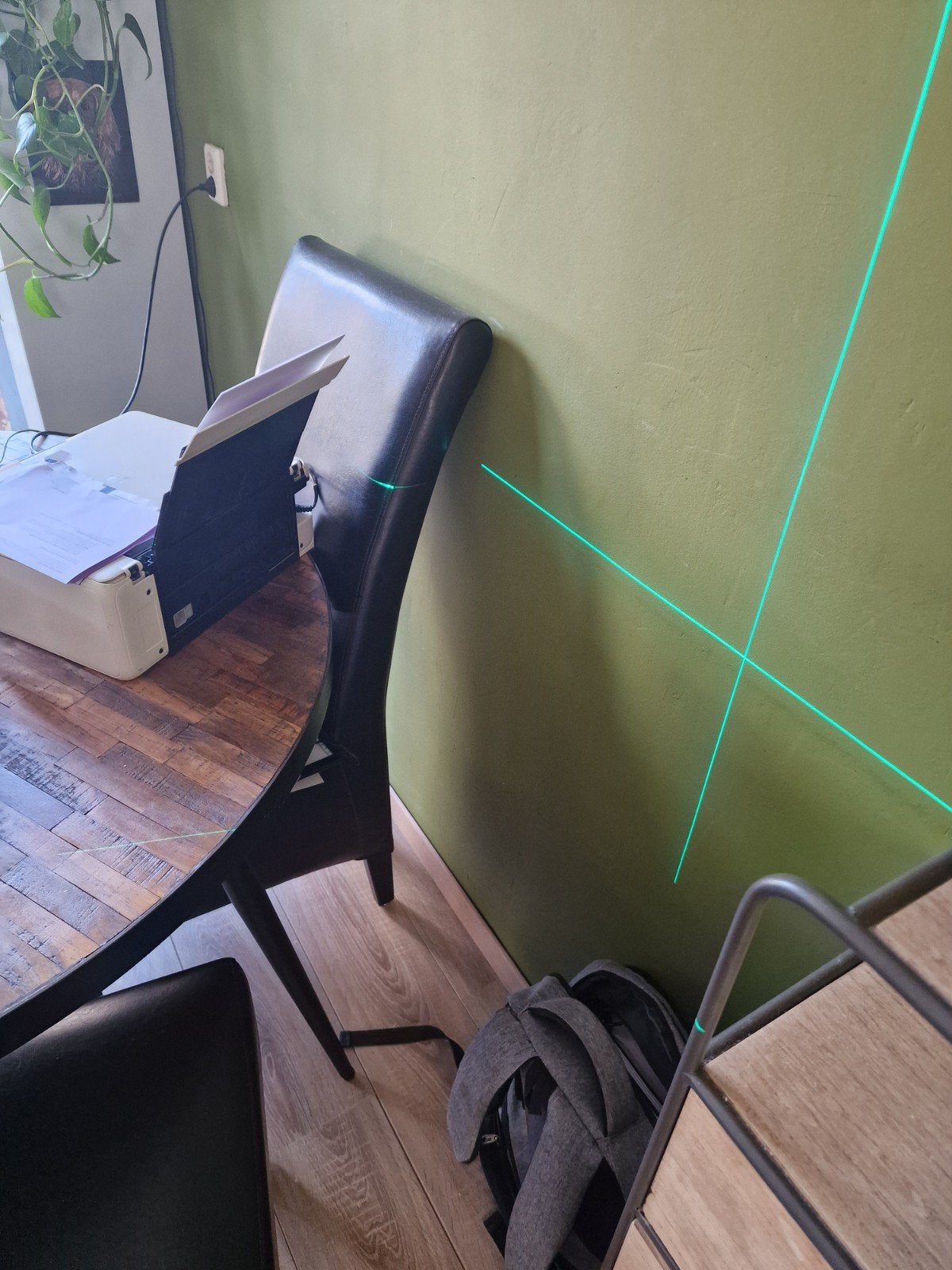 leaser groen complete met opberg doos, Ophalen of Verzenden, Zo goed als nieuw