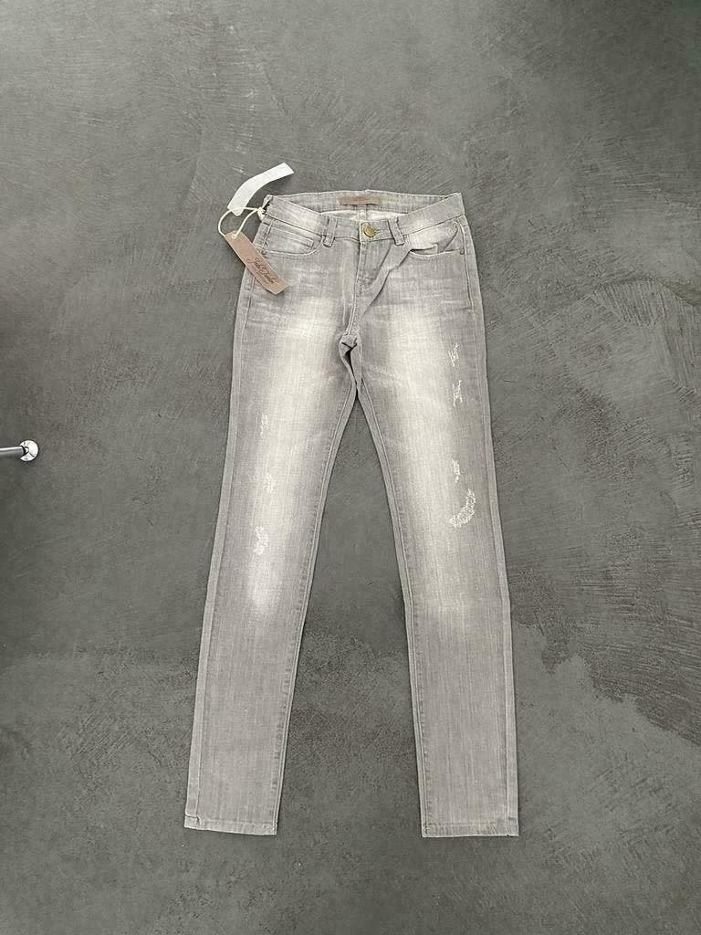 F443 Nieuw: jeans: maat 30=M=38 spijkerbroek grijs broek, Jade Twelve, Nieuw, Ophalen of Verzenden, W30 - W32 (confectie 38/40)