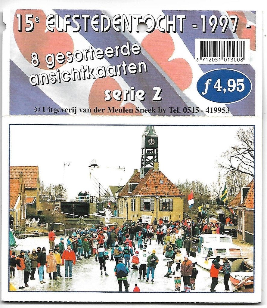 Elfstedentocht 1997, Ophalen of Verzenden, 1980 tot heden, Ongelopen, Friesland