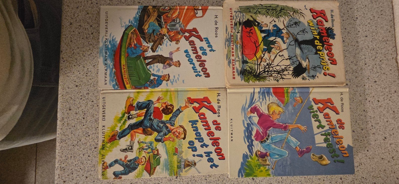 53 Kameleon boeken - H. de Roos, Ophalen of Verzenden, Gelezen, H. de Roos, Fictie algemeen