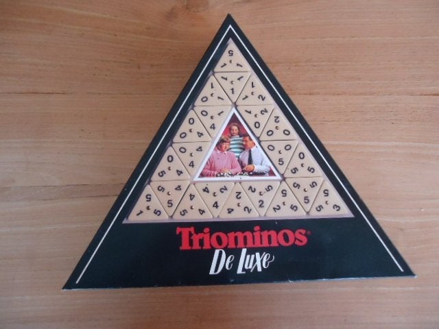 Triominos de Luxe, Een of twee spelers, Ophalen of Verzenden, Gebruikt