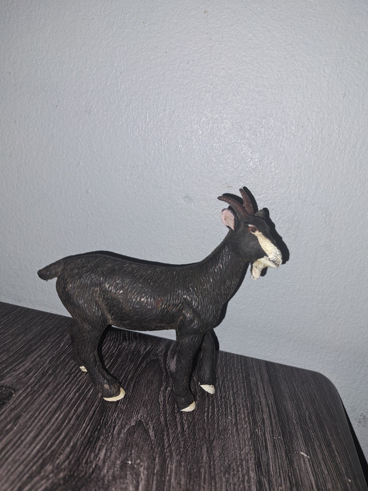 Vintage Rubberen Dieren NF Hong Kong / Schleich (Jaren 70/90, Geit
