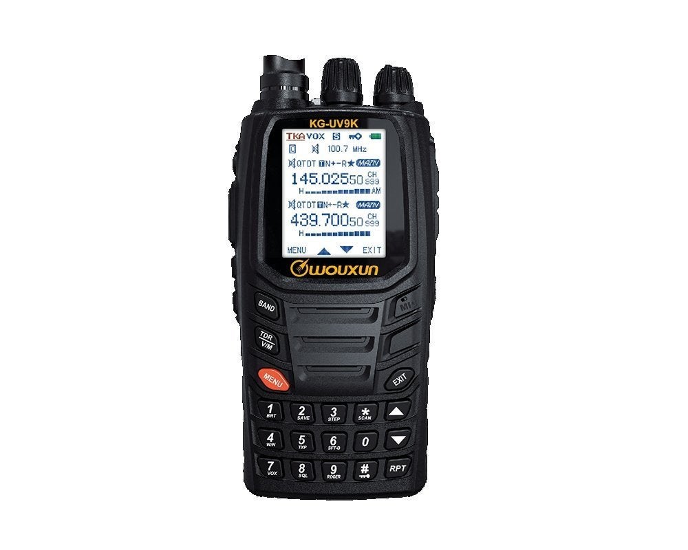 Wouxun KG-UV9K, Met broekklem, 15 km of meer, Ophalen of Verzenden, Zo goed als nieuw