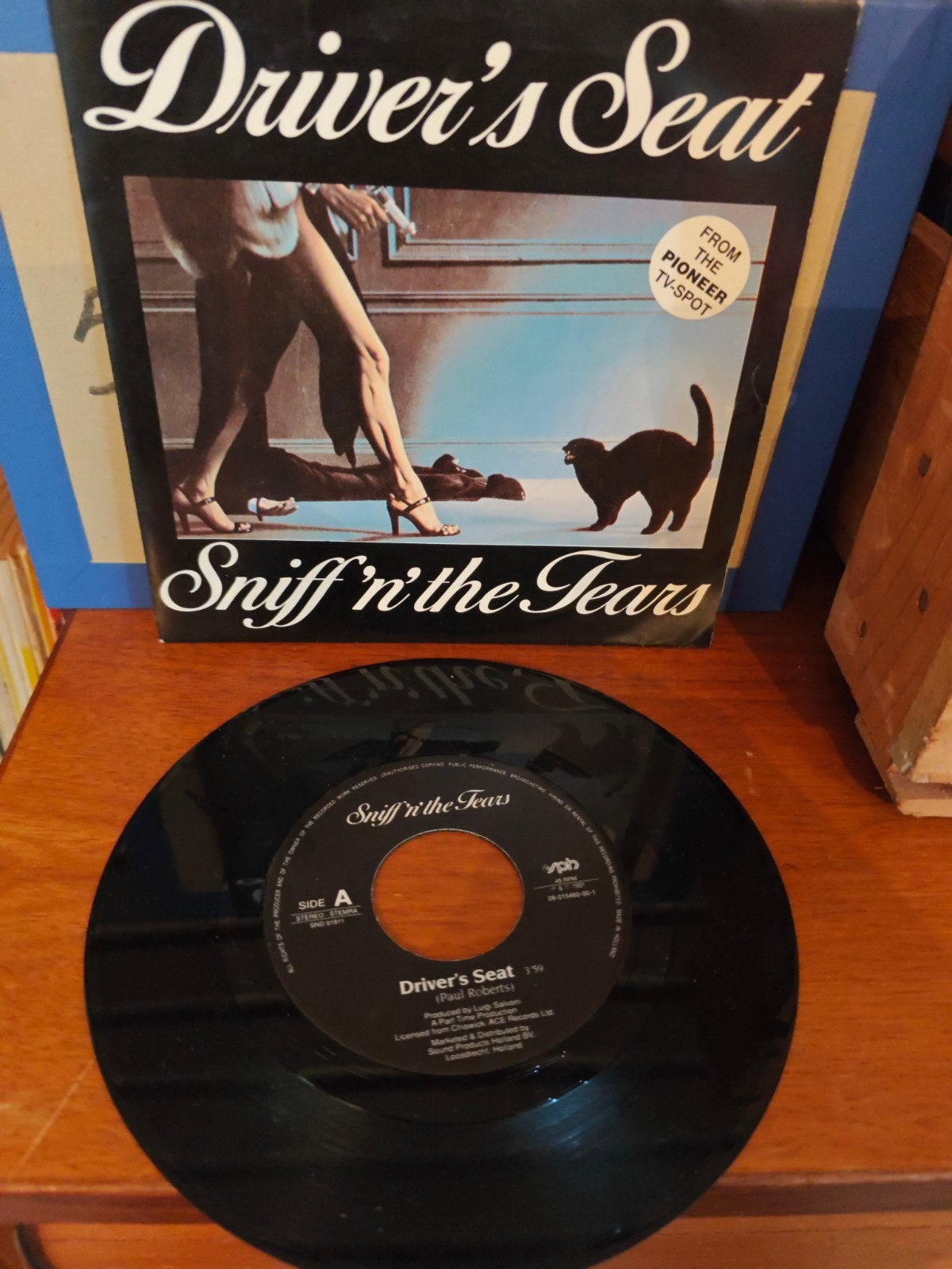 Sniff 'n' the Tears - Driver's Seat 7 inch single, Cd's en Dvd's, Gebruikt, 7 inch, Pop, EP