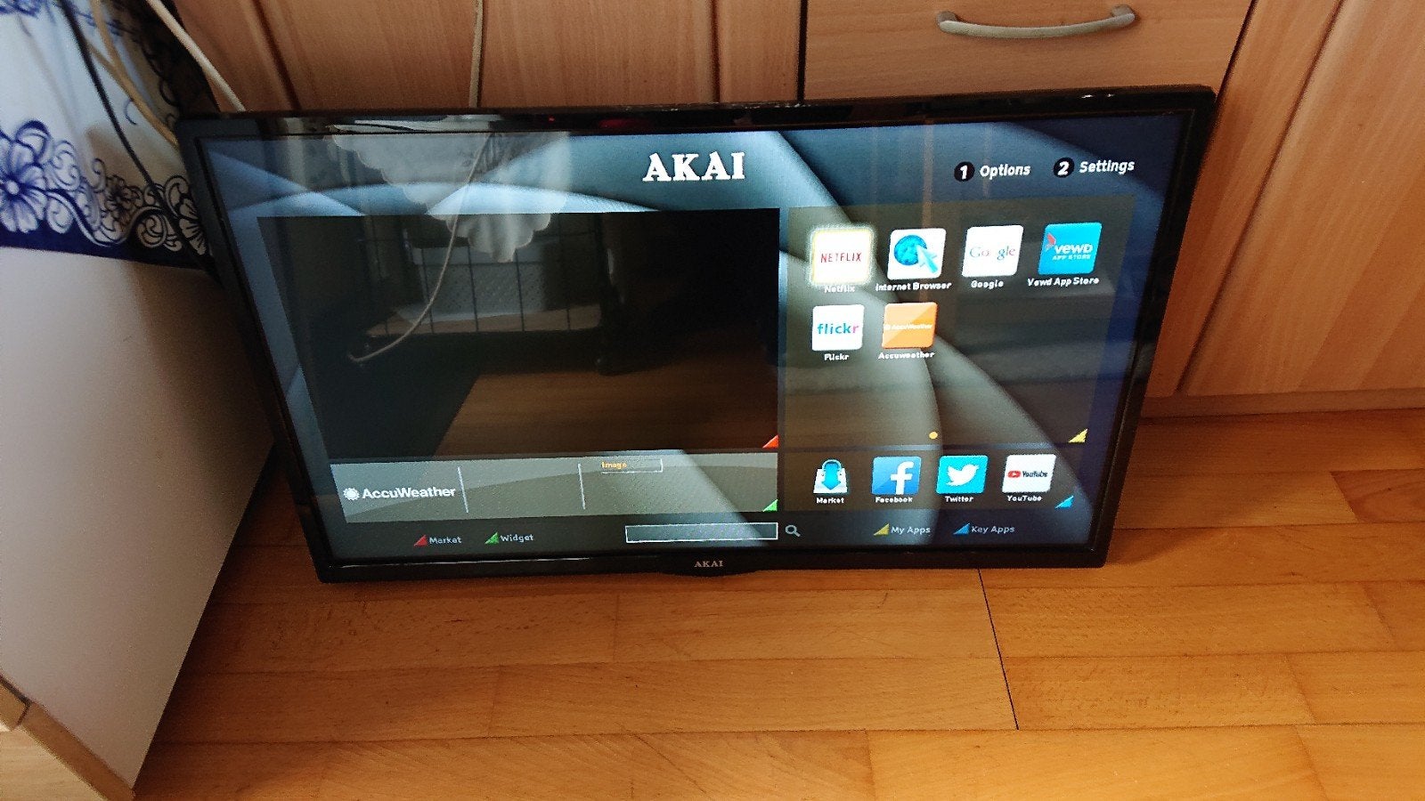 Akai AL3222Smart 32 inch smart tv, Audio, Tv en Foto, Overige merken, 50 Hz, HD Ready (720p), Ophalen of Verzenden