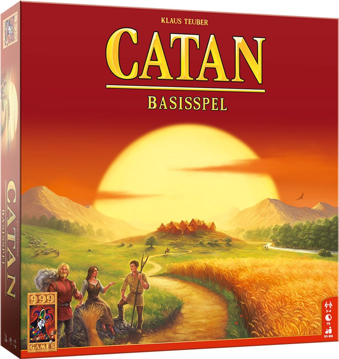 Te koop spel catan nieuw in folie, Ophalen of Verzenden, Zo goed als nieuw