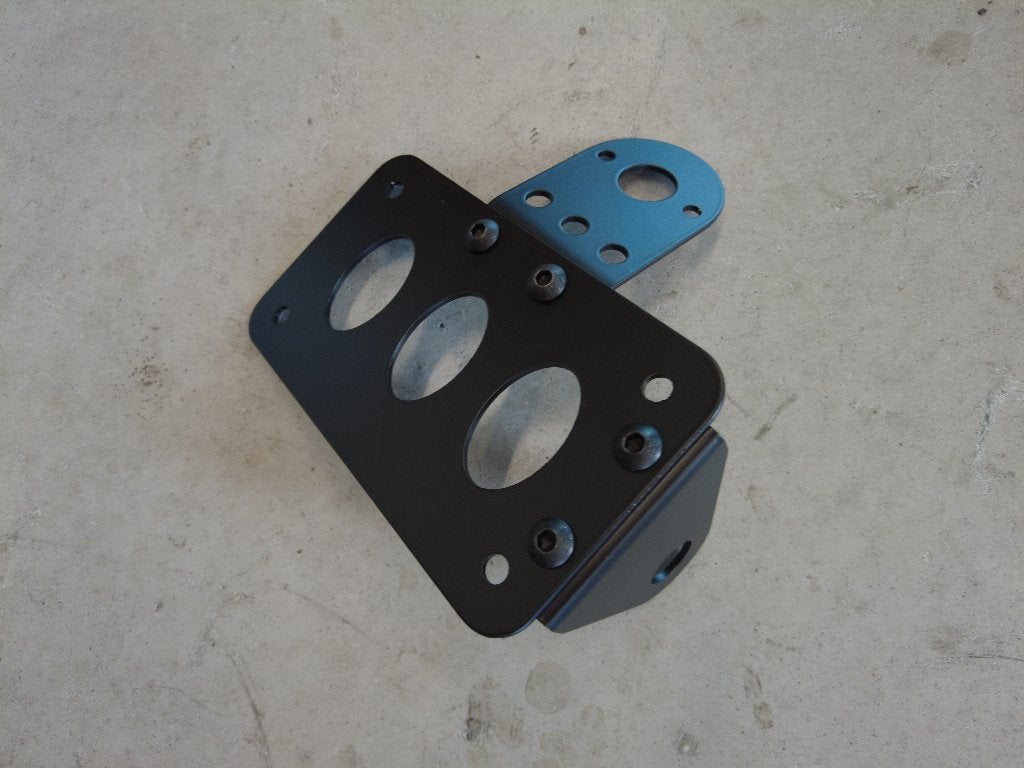 Side mount Kentekenplaat Universeel NIEUW, Ophalen of Verzenden, Nieuw