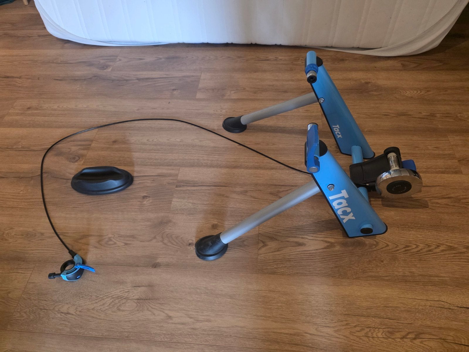 Tacx blue motion fietstrainer met band, Sport en Fitness, Wielrennen, Ophalen, Gebruikt, Overige typen