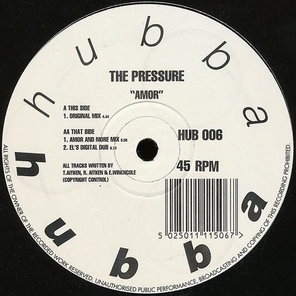 The Pressure - Amor (Maxi Single), Gebruikt, Maxi-single, Dance, Ophalen of Verzenden