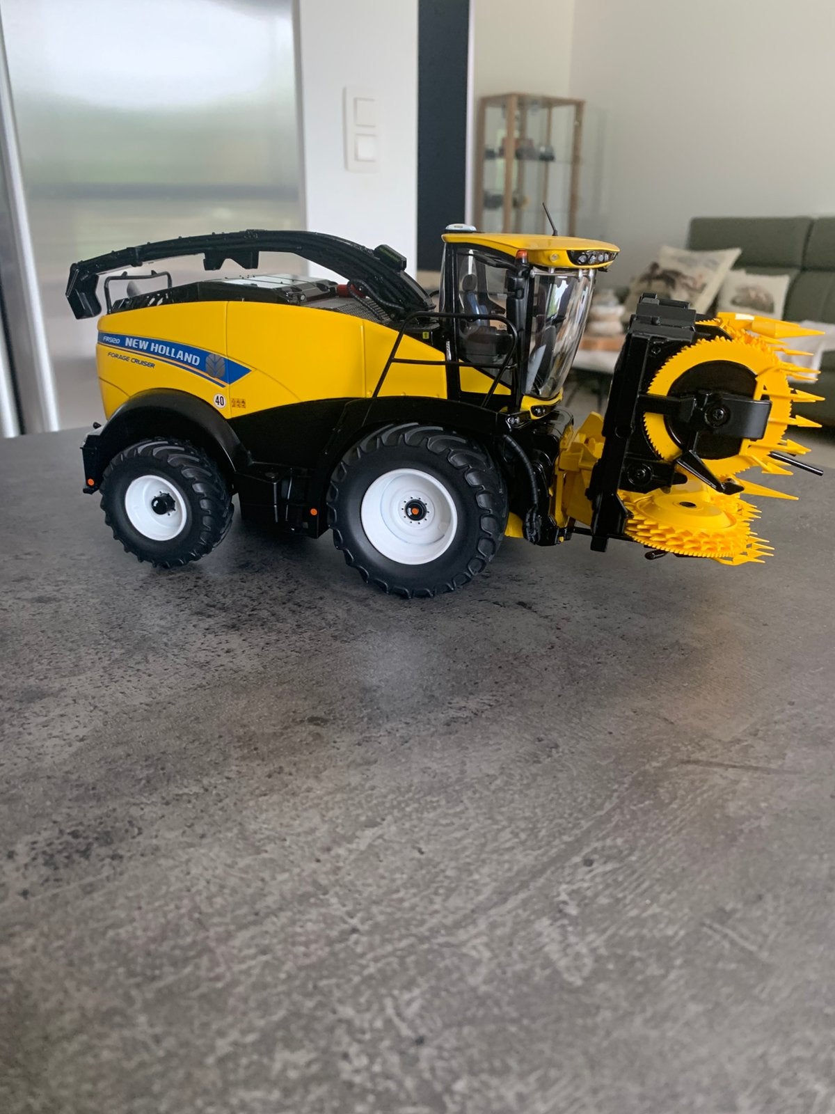 Marge models new holland fr920 met doos, Verzenden, Zo goed als nieuw, Tractor of Landbouw, Overige merken