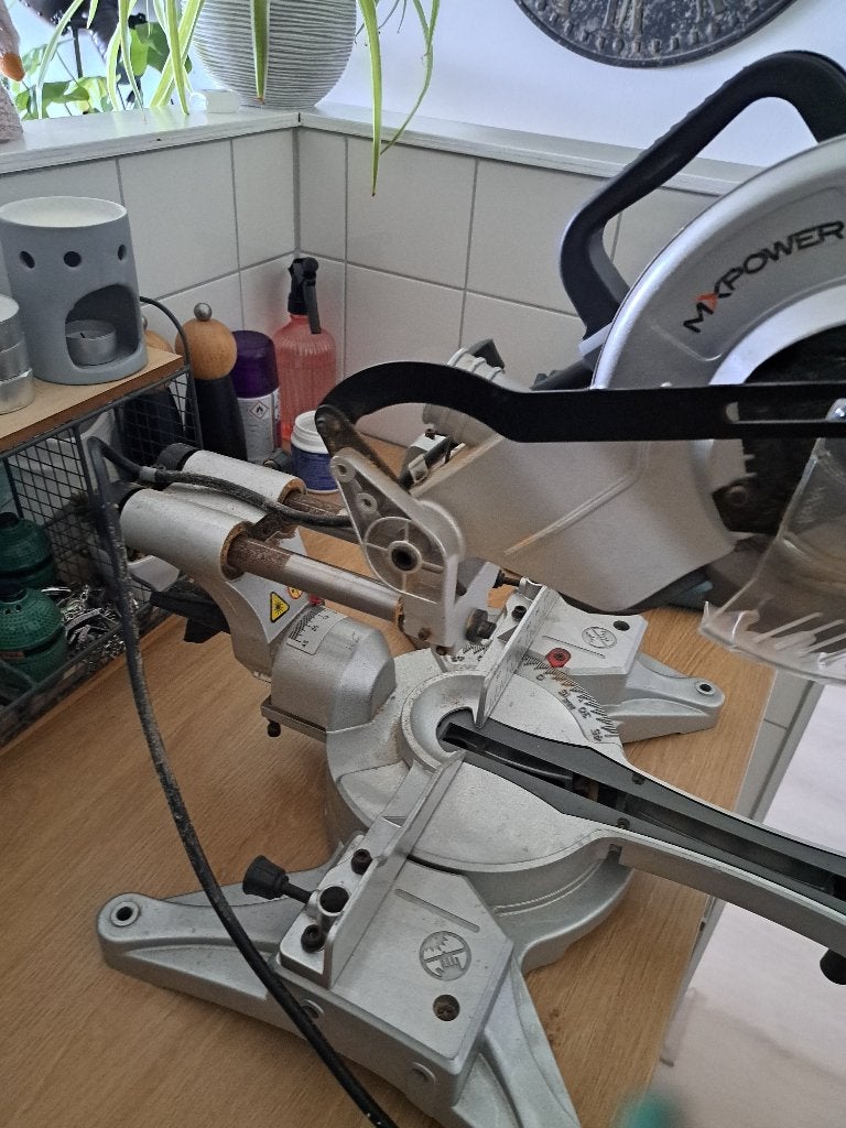 afkortzaag, Overige merken, Gebruikt, Ophalen of Verzenden, Afkortzaag
