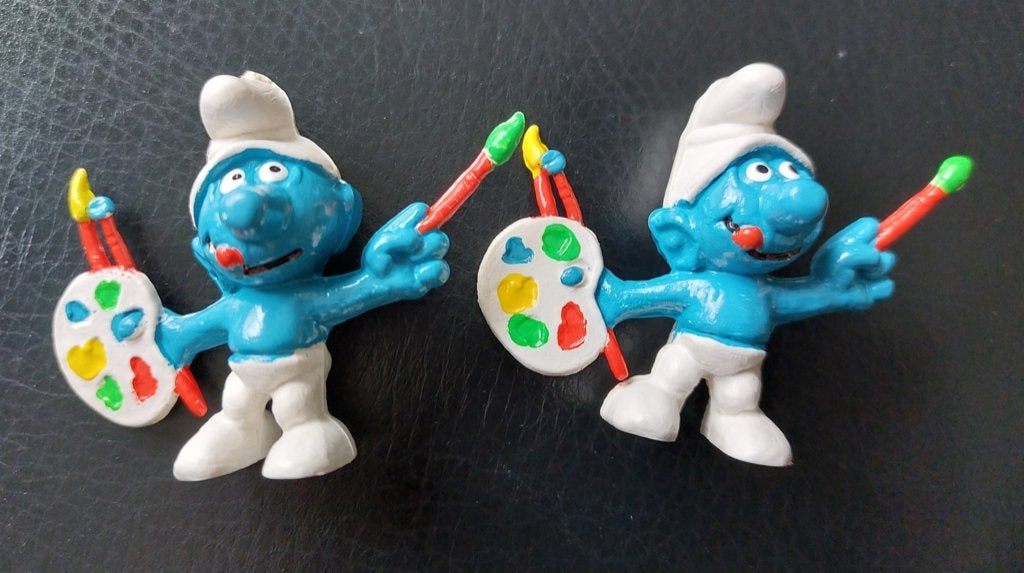 Plagiaat Smurfen (zie foto's), Ophalen of Verzenden, Verschillende Smurfen